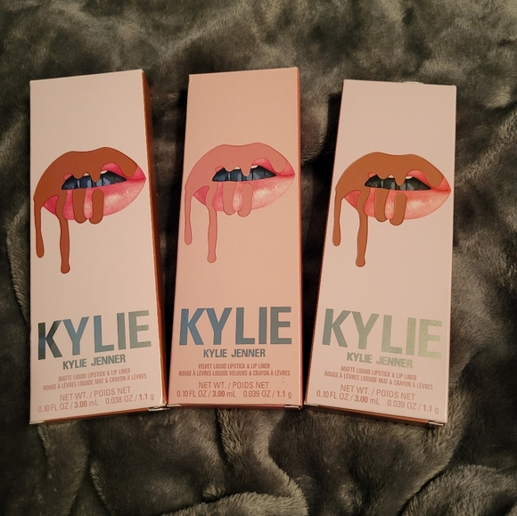 Kylie Jenner Other - KYLIE JENNER LIP KIT 3-PIECE SET 703, 705, AND 808 NWT NIB